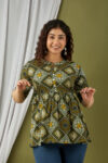 New Launch: Cotton Printed Top (Green) – Fresh, Vibrant & Stylish 1 184A0076