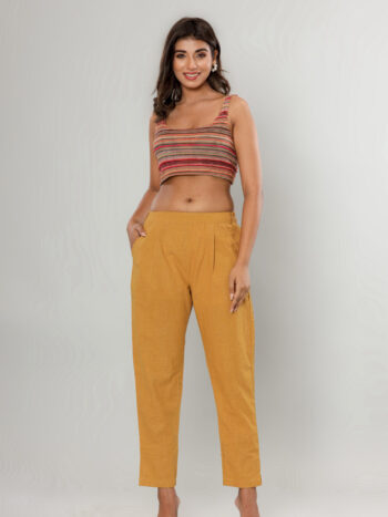 AtoZMart | GoldRise | Women's Pant | Yellow