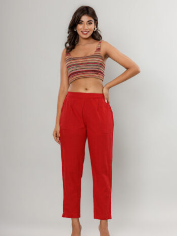 AtoZMart | CrimsonRise | Women's Pant | Orange