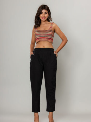 AtoZMart | NightPleat | Women's Pant | Black