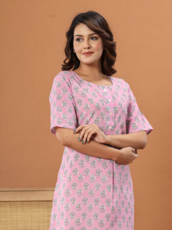AtoZMart | PinkCasual | Women's Tunic | Pink