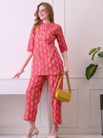 AtoZMart | PinkMedal | Women's Feeding Kurta | Hot Pink
