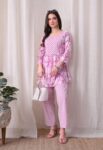 AtoZMart | BubblePetal | Women's Feeding Maxi Dress | Bubblegum Pink 1 DSC_6850.jpg