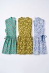 AtoZMart Pack of 3 Tops | Green + Olive + Sky Blue | Value Set 1 COMBO-TP3-010-clean