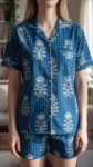 026-indigo-stripe-large-floral-shirt-short-set-1
