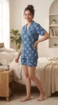 027-indigo-stripe-small-floral-shirt-short-set-1