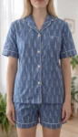 028-light-blue-leaf-shirt-short-set-1