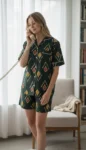 043-dark-green-ikat-shirt-short-set-1