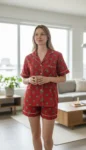 045-red-floral-buti-shirt-short-set-1