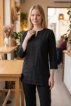 046-black-linen-kurta-pant-set-1