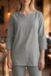 049-grey-linen-kurta-pant-set-1