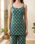 054-teal-buti-cami-pyjama-set-1
