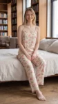 056-cream-pink-lily-cami-pyjama-set-1