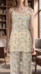 057-cream-yellow-lily-cami-pyjama-set-1