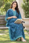 m1-02-dark-blue-floral-maternity-kaftan-1