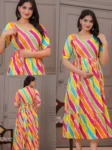 m3-05-multicolor-leheriya-stripe-maternity-feeding-dress-1
