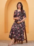 m3-07-black-floral-maternity-feeding-dress-1