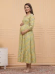 m3-16-lime-green-floral-maternity-feeding-dress-1