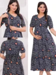 m3-19-navy-bandhani-print-maternity-feeding-dress-1