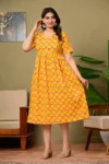 Yellow Lotus Maternity Dress 1 m4-10-yellow-buti-maternity-midi-dress-1