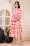 m4-21-pink-yellow-ikat-print-maternity-midi-dress-1
