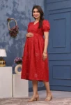 m4-27-red-bandhani-print-maternity-midi-dress-1